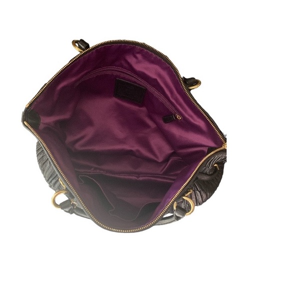 Coach Black Madison Sophia
Leather Satchel Tote - Picture 3 of 10